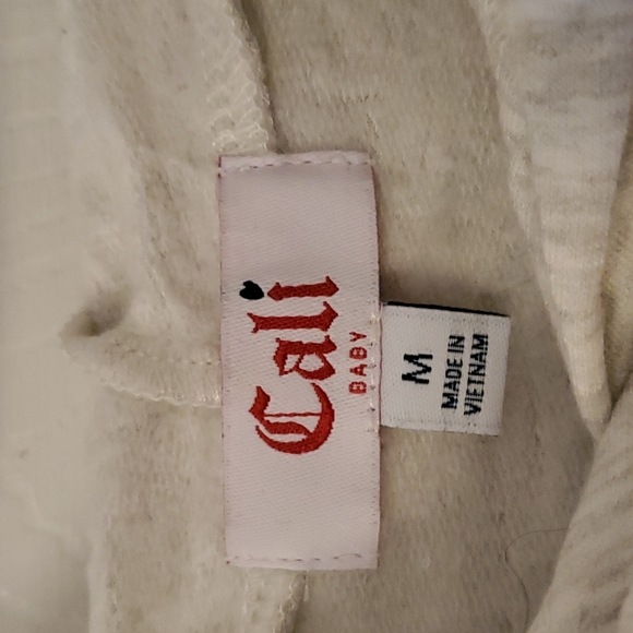 Gray Cropped Sweatshirt - Picture 9 of 10